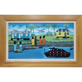 Albert Artwell, Jamaican (b.1942) Painting