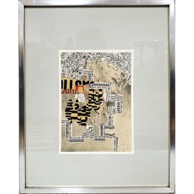 Jiri Kolar, Czech (1914-2002) Collage