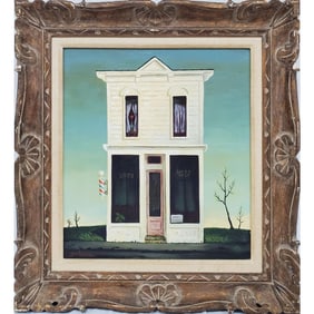 Orville Bulman, American (1904-1978) Oil Painting