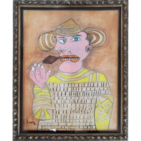 Enrico Baj, Italian (1924-2003) Painting