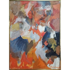 Ethelyn Honig, American (b.1933) Oil Painting