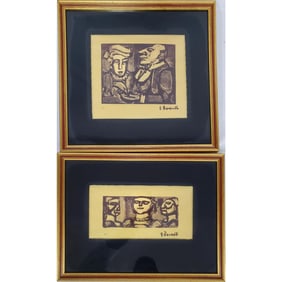 Georges Rouault, French  (1871-1958) 2 Prints