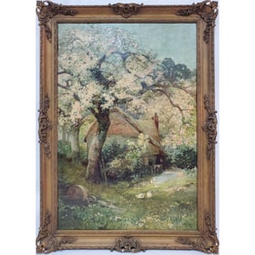 Alfred Hinley, British (Late 19th C.) Painting