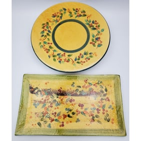 Terre E Provence French Pottery Platter
