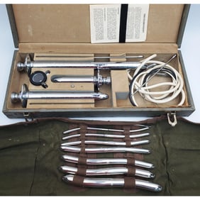 Lot of 2 Antique Medical Equipment