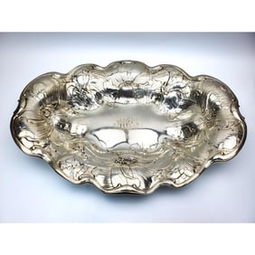 Antique Gorham Sterling Silver Large Platter