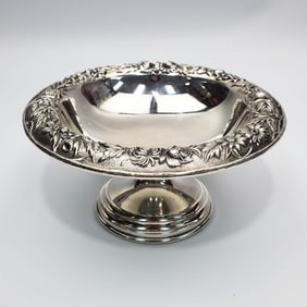 Antique S. Kirk & Son Sterling Silver Compote