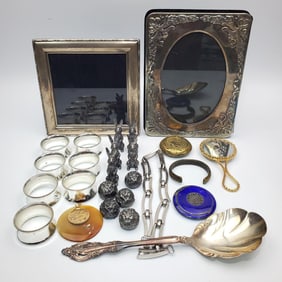 26 Piece Group Lot Including Silver