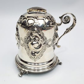 Judaica Sterling Silver Masorftt Tsedakah Charity