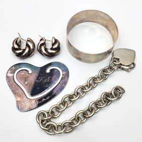 Tiffany & David Yurman Sterling Silver Items