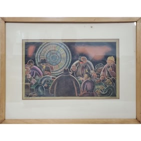 Miguel Covarrubias, Mexican (1904-1957) Pastel