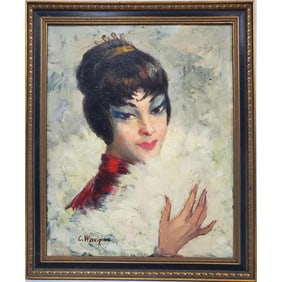 C. Wiasigina, Ukrainian (1917-1978) Painting