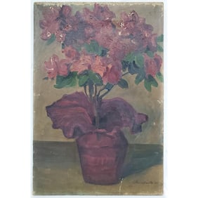 Signed L. Doerzbacher Painting, Oil on Canvas