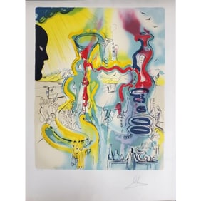 Salvador Dali, Spanish (1904-1989) Lithograph
