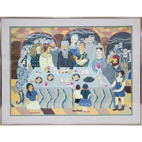 Ilan Hasson, Israeli (20th C.) Lithograph