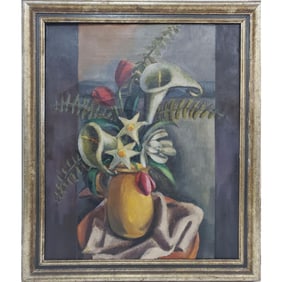 Henry Schafer-Simmern, German (Born 1896) Painting