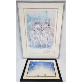 Richard Benda, American (B.1934) Lithograph