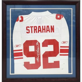 Signed Michael Strahan Child's Jersey