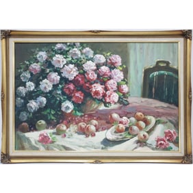 Signed Painting, Oil on Canvas
