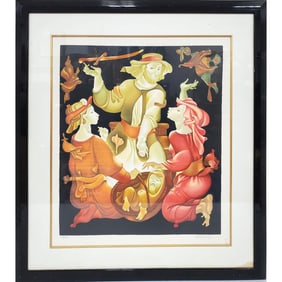 J.E Snitkovsky, Russian (20/21st C.) Lithograph