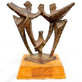 Chaim Gross, American (1904-2004) Bronze