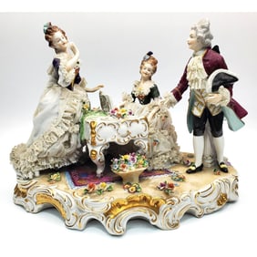 Vintage German Porcelain Figurine