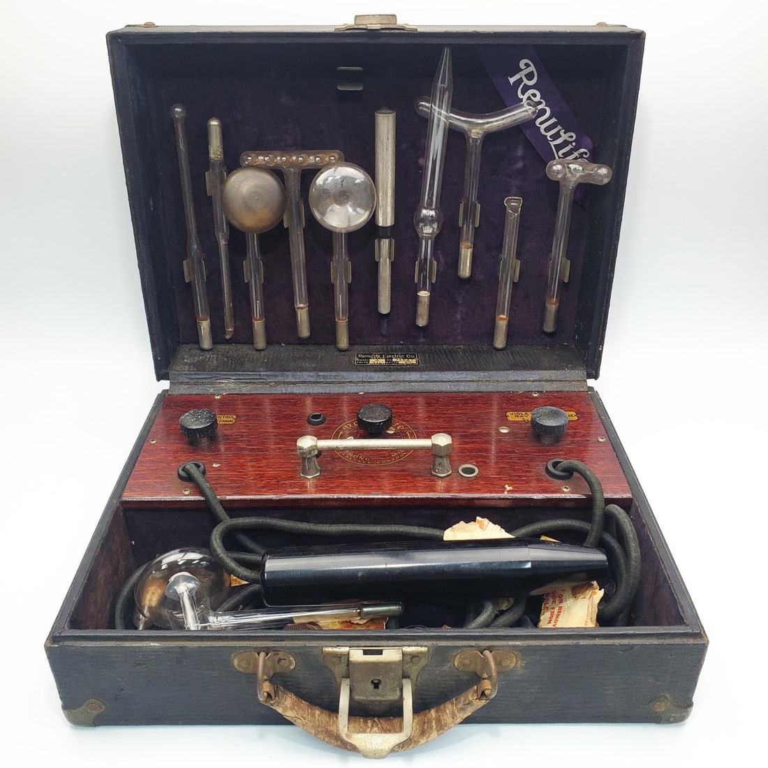 Antique Renulife Violet Ray & Ozone Generator Kit (1 of 3)