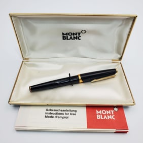 Montblanc Meisterstück Gold Nib Fountain Pen