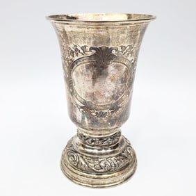 Early Continental Silver Large Cup