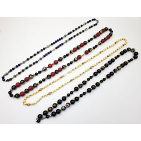 Lot of 4 Chinese Necklaces