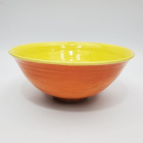 Chinese Ceramic Bowl w/ Crackle Glaze