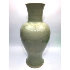 Large Chinese Celadon Vase