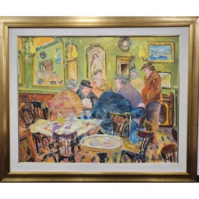 Georges Flanet, French (b.1937) Painting