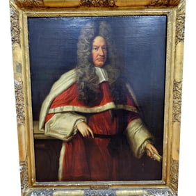 John Riley English (1646-1691) Monumental Painting