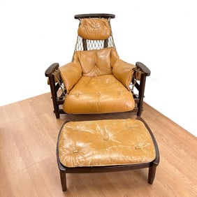 Jean Gillon, Brazilian (20th C.) MCM Jangada Chair