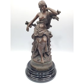 Hippolyte Moreau, French (1830-1927) Bronze Figure