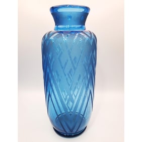 Daum Nancy Art Deco Cameo Glass Vase 1920's