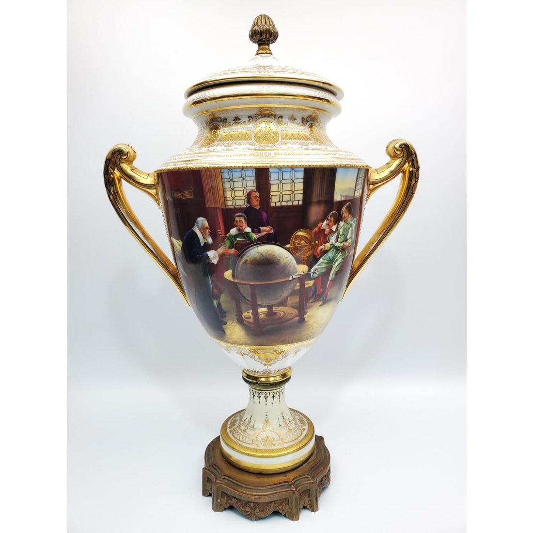 Antique Royal Vienna Hand Painted Porcelain Urn (1 of 10)
