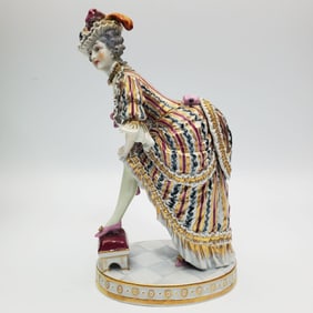Antique Royal Vienna Erotic Porcelain Figure