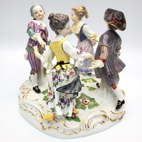 Antique 19th c. Meissen Porcelain Figure