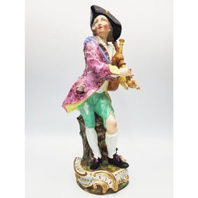 Antique 19th Century Meissen Porcelain Figure