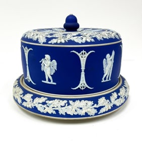Antique Wedgwood Jasperware Cheese Dome