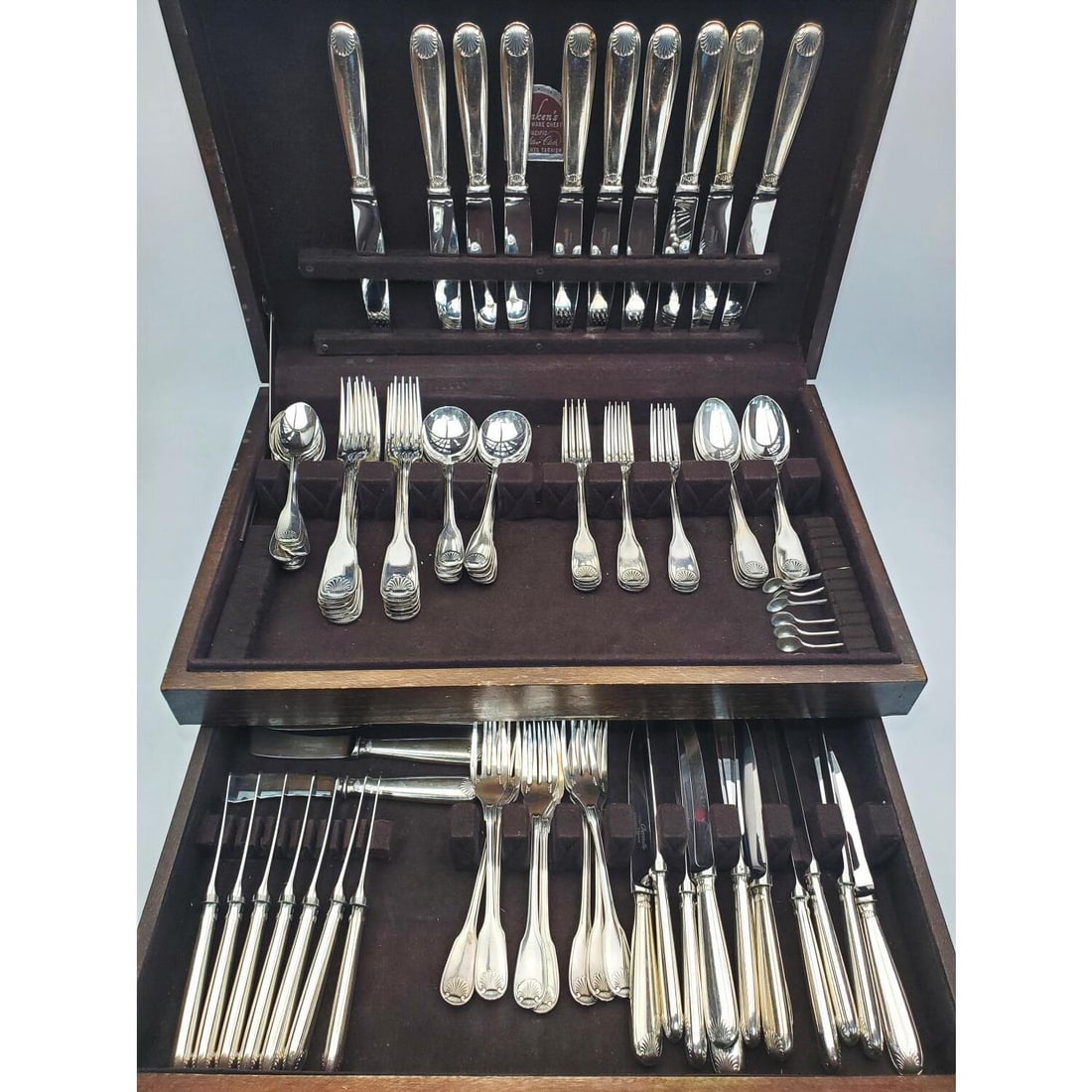 97Pc Christofle France Vendome-Arcantia Flatware (1 of 10)