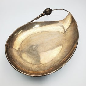 Antique Mexican Sterling Silver Art Deco Bowl