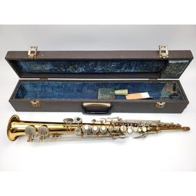 Italian Borgani Macerata Soprano Saxophone