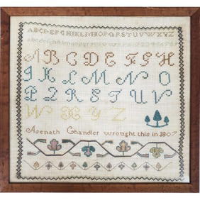 Antique Sampler Dated 1807