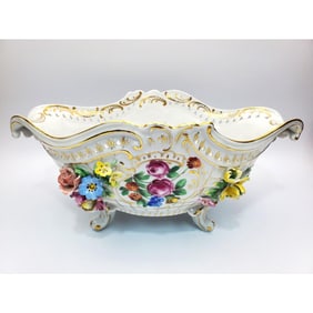 Carl Thieme Dresden German Porcelain Centerpiece