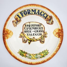 Vintage Abigails Italy Pottery Pottery Plate