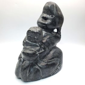 Johnny Inukpuk, Candadian (1911-2007) Carved Stone