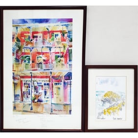 Robert Guthrie, American (20th C.) Lithograph